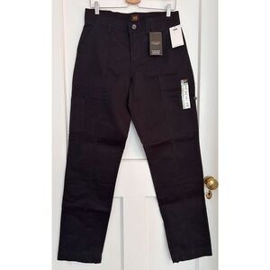 BNWT Black Lee Utility Pants Size 8 Long